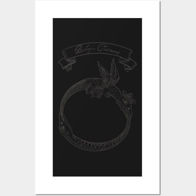 Bishop- Clairmont Ouroboros Wall Art by JessCarrsArt